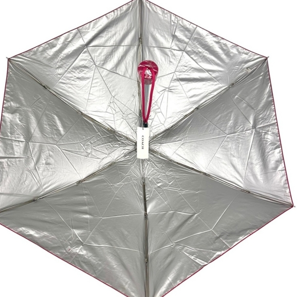 Coach Uv Protection Signature Mini Umbrella - Picture 7 of 8